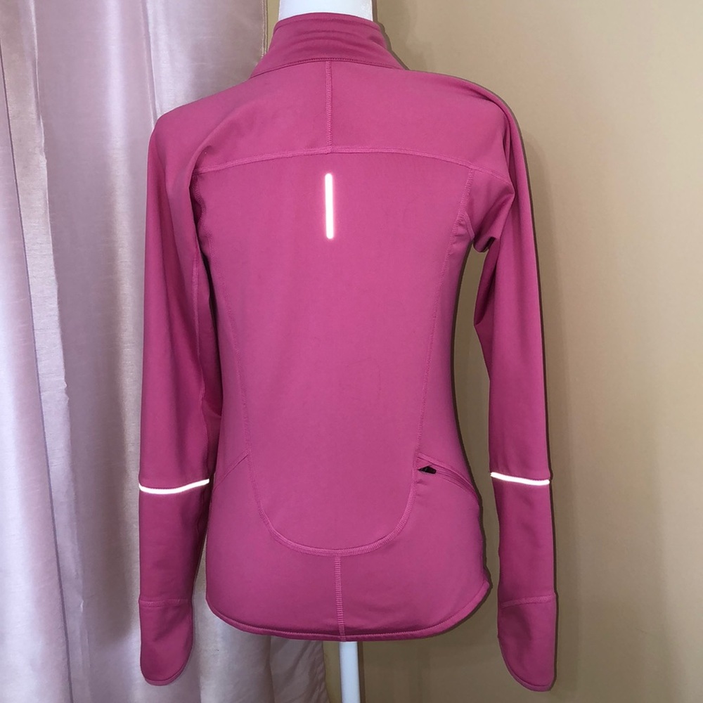 Nike dry fit light weight pink running jacket. Xs - Picture 2 of 6